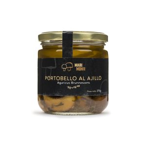 champiñón portobello en conserva