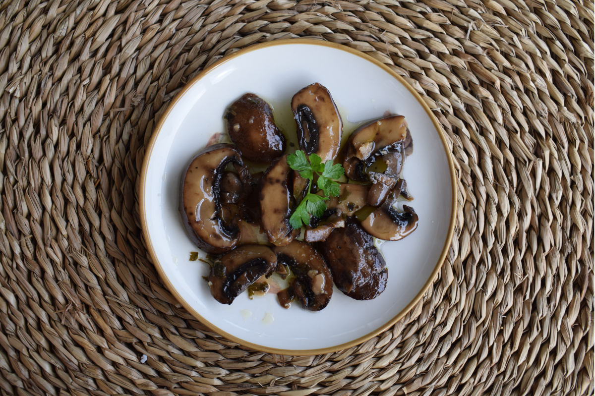 receta champiñones al ajillo